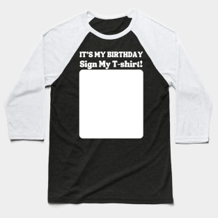 May Birthday Baseball T-Shirt